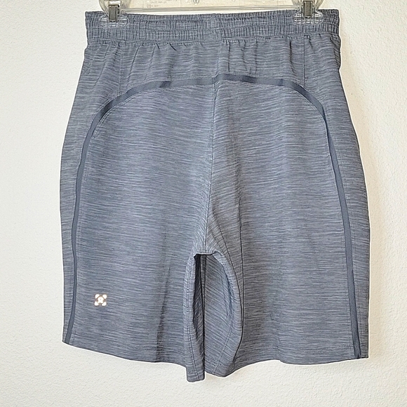 Lululemon Colab EVERY MAN JACK Pace Breaker Short Linerless 8", S, Grey, VGUC - Picture 4 of 16
